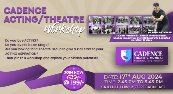 ONE DAY OFFLINE ACTING/THEATRE WORKSHOP